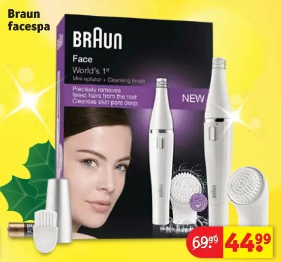 Promotie: Braun facespa