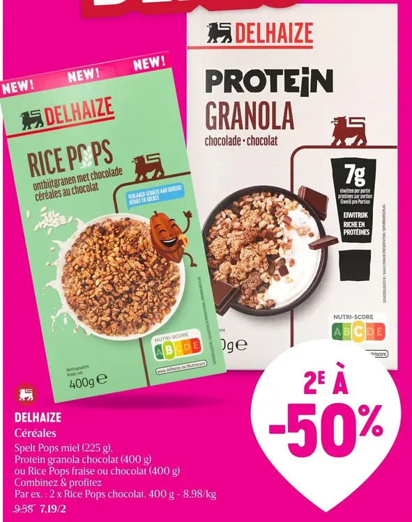 Offre: DELHAIZE Céréales