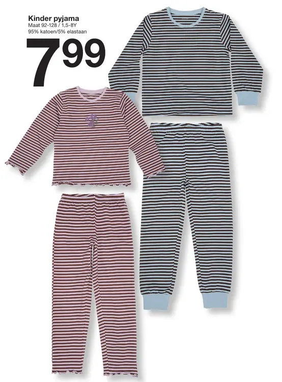 Aanbieding: Kinder pyjama