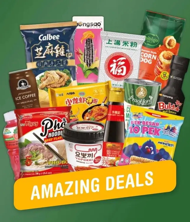 Aanbieding: Assorted Asian Food Products