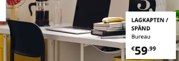 Aanbieding: LAGKAPTEN / SPÄND Bureau