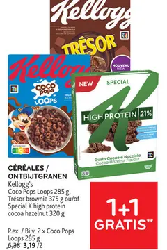 Offre: Céréales / Ontbijtgranen