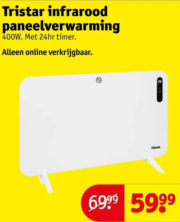 Promotie: Infrarood paneelverwarming