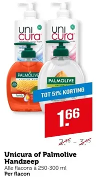 Aanbieding: Unicura of Palmolive Handzeep