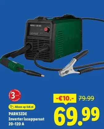 Aanbieding: Inverter lasapparaat