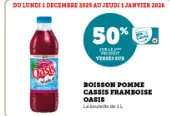Offre: Boisson pomme cassis framboise