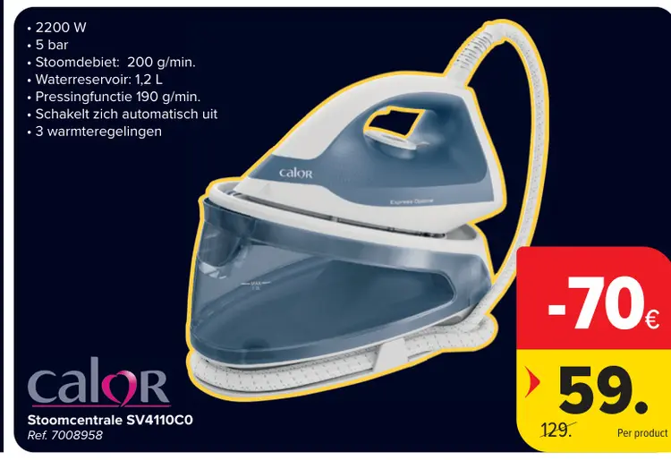 Aanbieding: Stoomcentrale SV4110C0