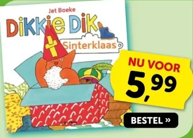Aanbieding: Dikkie Dik Sinterklaas