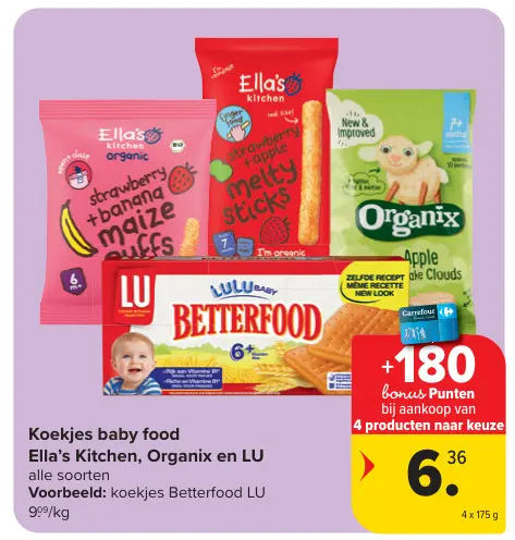Promotie: Koekjes baby food