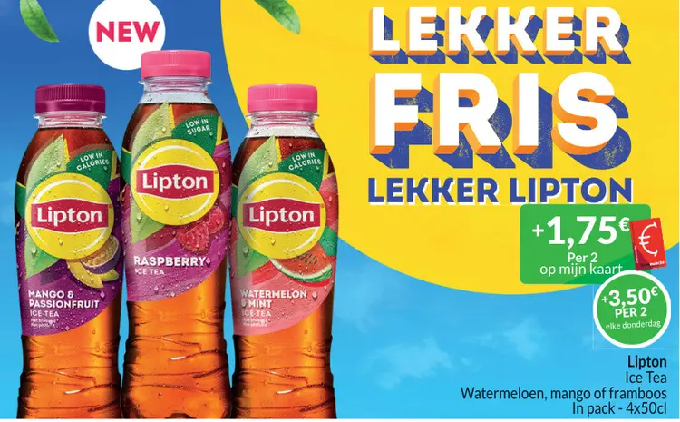 Promotie: Ice Tea