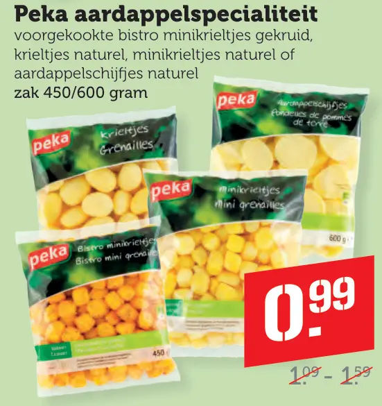 Aanbieding: aardappelspecialiteit