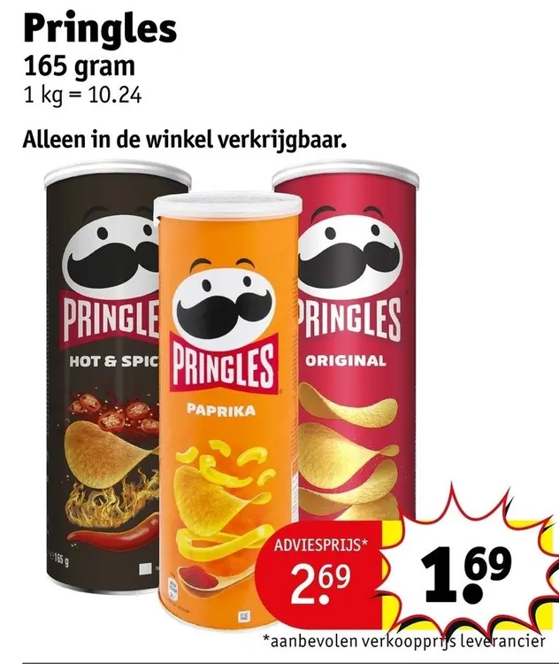 Promotie: Pringles