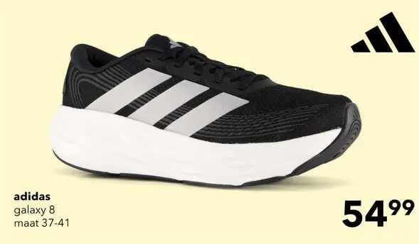 Aanbieding: Adidas Galaxy 8 dames hardloopschoenen zwart