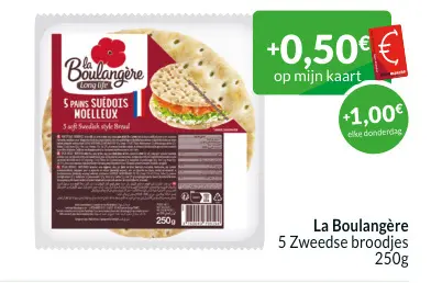 Promotie: 5 Zweedse broodjes