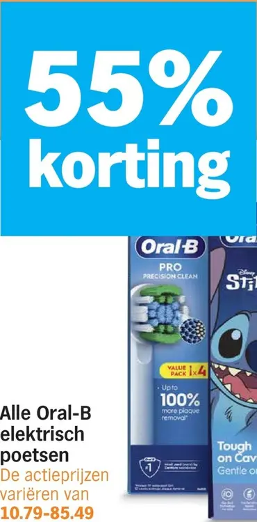 Aanbieding: Elektrisch poetsen