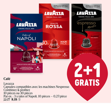 Offre: Lavazza Capsules