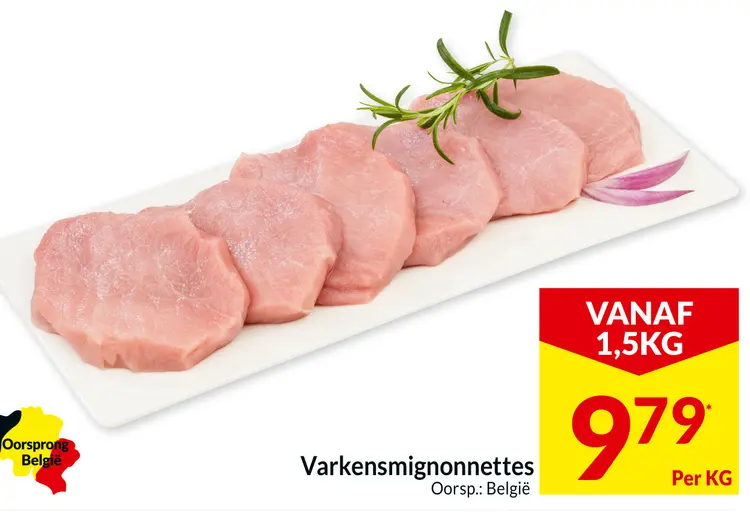 Promotie: Varkensmignonnettes