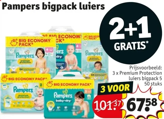 Promotie: Bigpack luiers