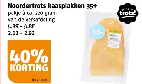 Aanbieding: kaasplakken 35+