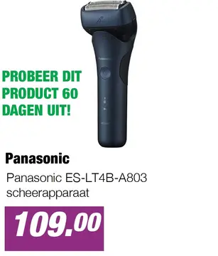 Aanbieding: Panasonic ES-LT4B-A803 scheerapparaat