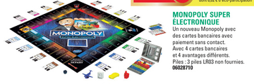 Offre: MONOPOLY SUPER ÉLECTRONIQUE