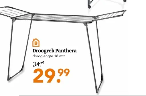 Aanbieding: Droogrek Panthera