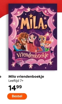 Aanbieding: Mila vriendenboekje