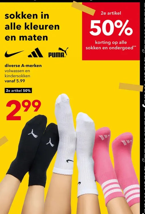 Aanbieding: Sokken
