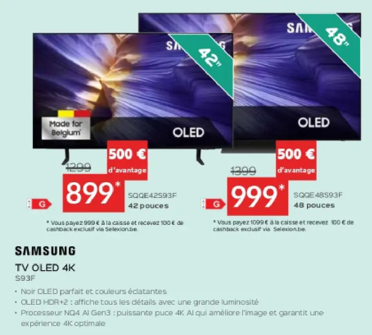 Offre: Tv oled 4k