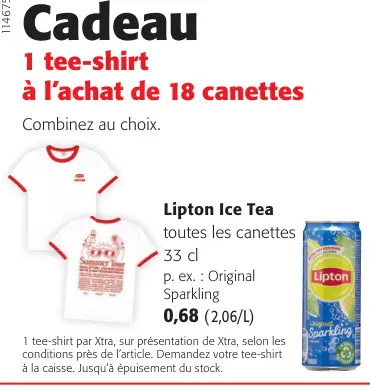 Offre: Lipton Ice Tea