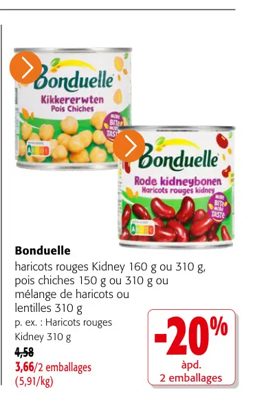 Offre: Rode kidneybonen
