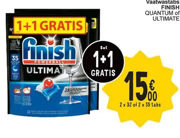 Aanbieding: FINISH QUANTUM of ULTIMATE