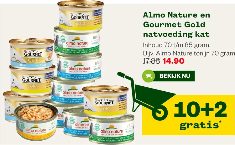 Aanbieding: Natvoeding kat