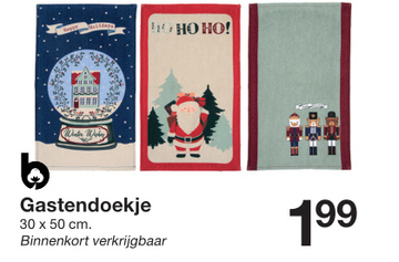 Aanbieding: Gastendoekje