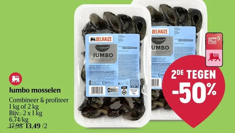 Promotie: Jumbo mosselen