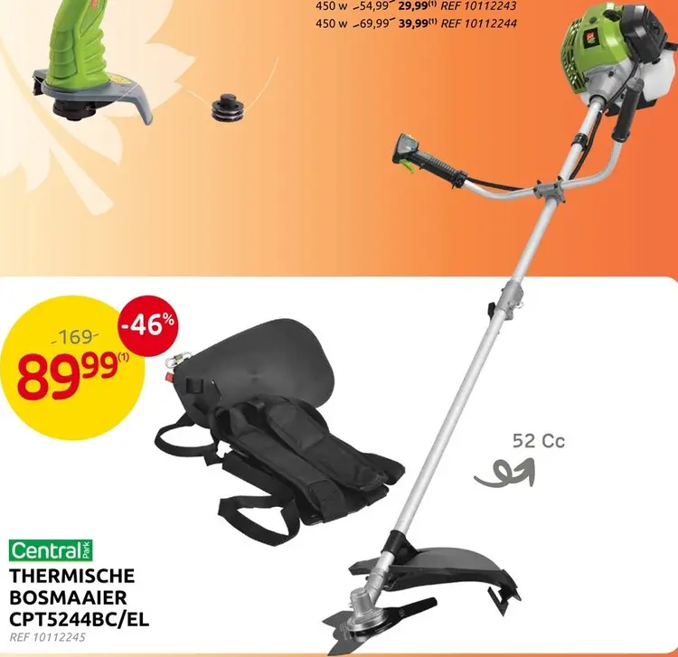 Promotie: Thermische bosmaaier CPT5244BC/EL