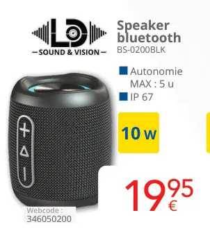 Aanbieding: Speaker bluetooth