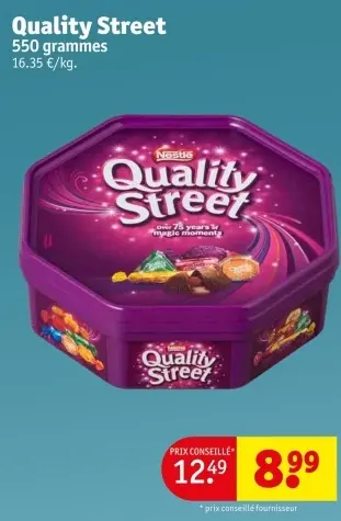 Offre: Quality Street