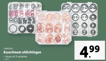 Aanbieding: Assortiment afdichtingen