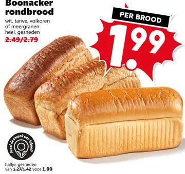 Aanbieding: Boonacker rondbrood