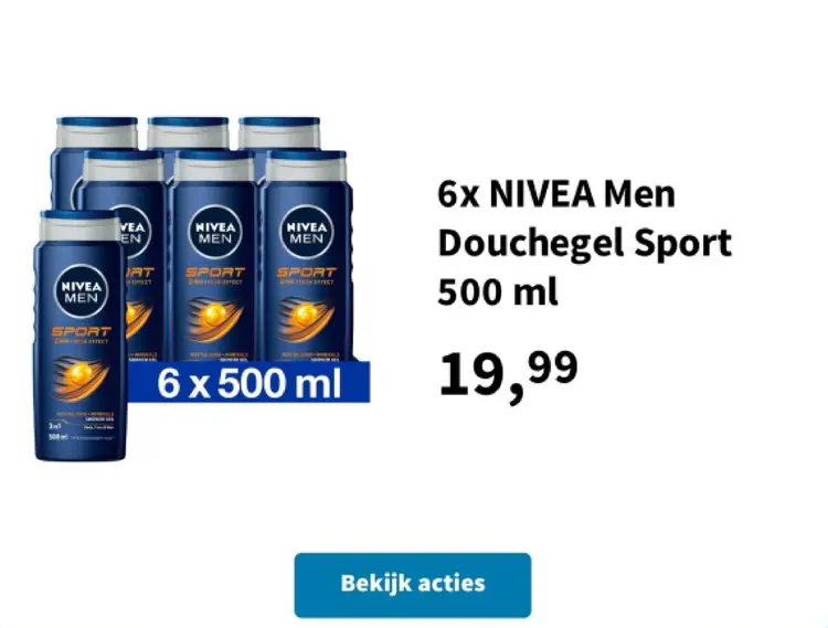 Aanbieding: Douchegel Sport