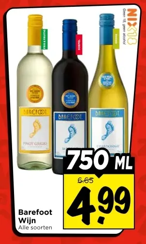 Barefoot Wijn