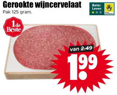 Aanbieding: Gerookte wijncervelaat