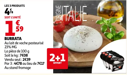 Offre: Burrata