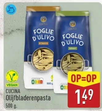 Aanbieding: Olijfbladerenpasta