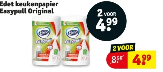 Aanbieding: keukenpapier Easypull Original