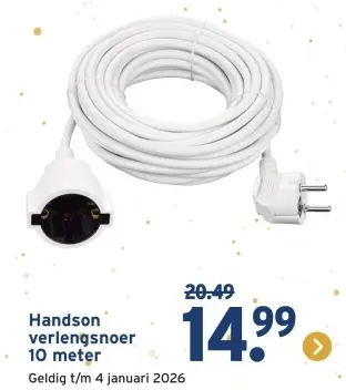 Aanbieding: verlengsnoer