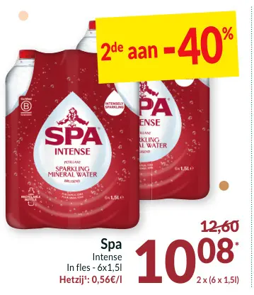 Promotie: Sparkling Mineral Water