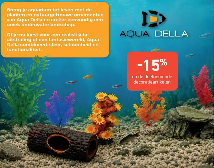 Promotie: Aqua Della Deelnemende decoratieartikelen