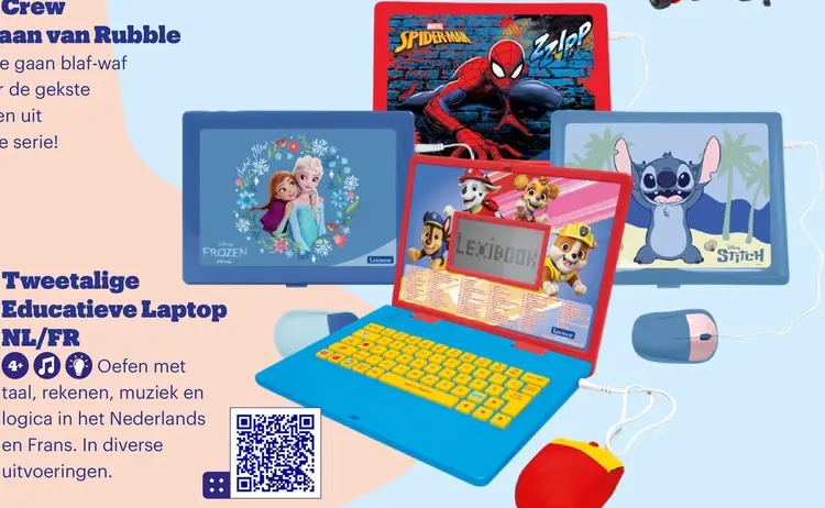 Aanbieding: Lexibook Tweetalige Educatieve Laptop NL/FR